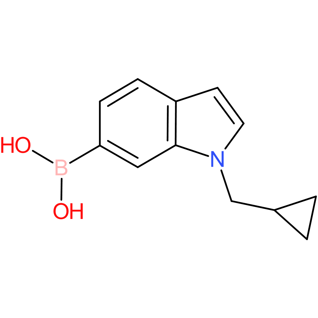 boronic acid, b-[1-(cyclopropylmethyl)-1h-indol-6-yl]-
