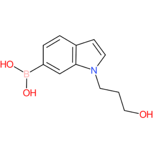 boronic acid, b-[1-(3-hydroxypropyl)-1h-indol-6-yl]-