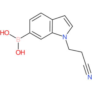 boronic acid, b-[1-(2-cyanoethyl)-1h-indol-6-yl]-