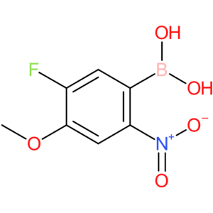 boronic acid, b-(5-fluoro-4-methoxy-2-nitrophenyl)-