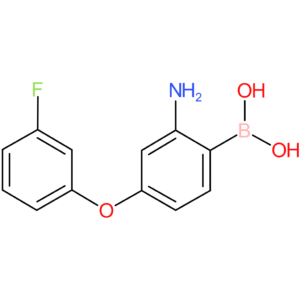 boronic acid, b-[2-amino-4-(3-fluorophenoxy)phenyl]-