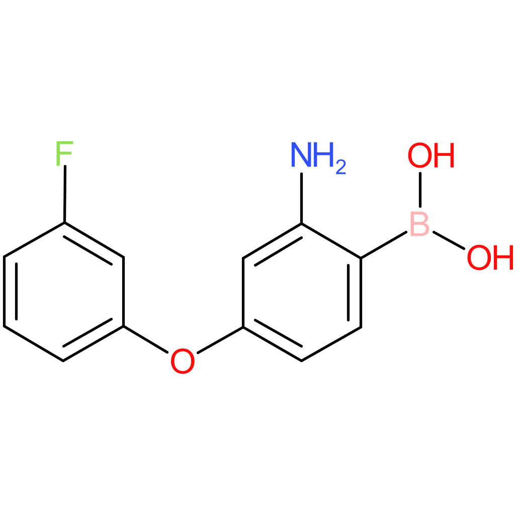 boronic acid, b-[2-amino-4-(3-fluorophenoxy)phenyl]-