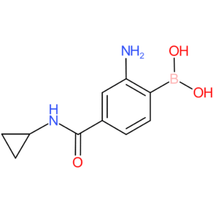 boronic acid, b-[2-amino-4-[(cyclopropylamino)carbonyl]phenyl]-