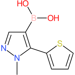 boronic acid, b-[1-methyl-5-(2-thiazolyl)-1h-pyrazol-4-yl]-