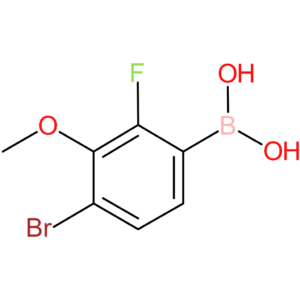 (4-bromo-2-fluoro-3-methoxyphenyl)boronic acid