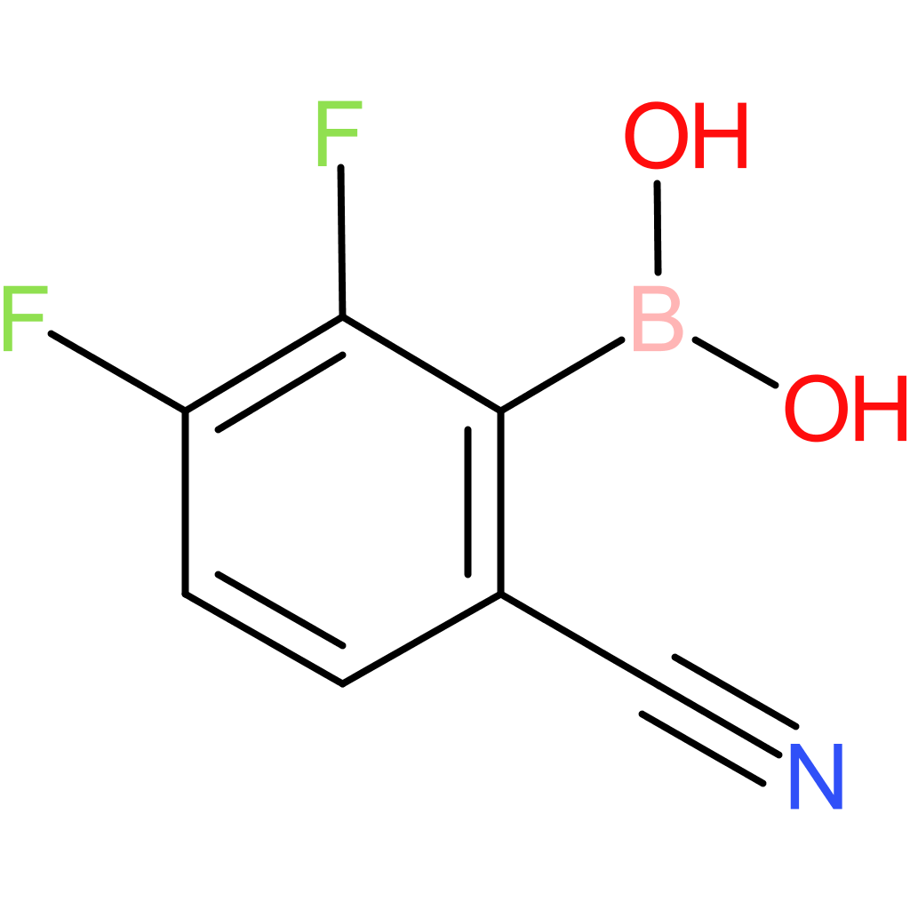 6-cyano-2,3-difluorophenylboronic acid