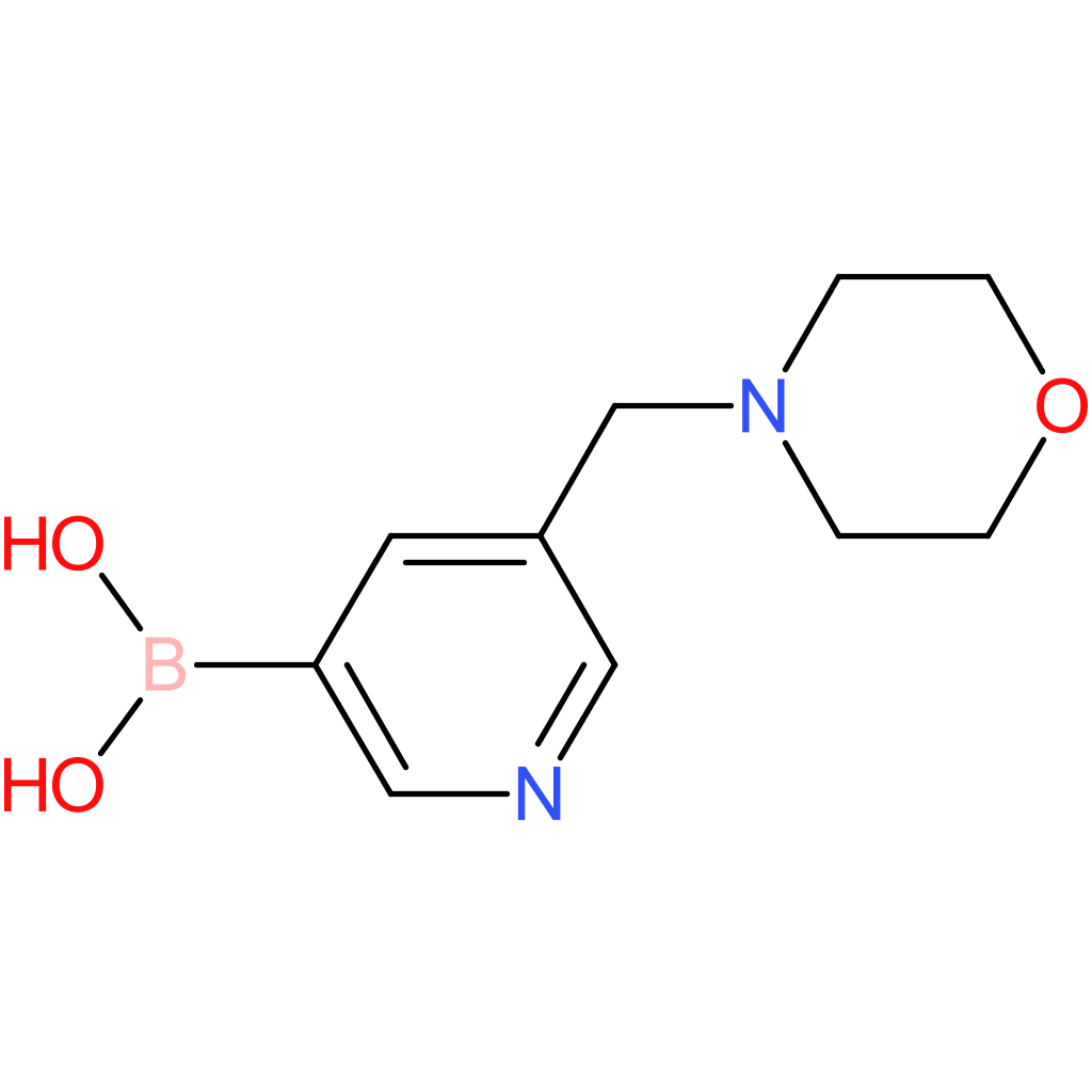 5-(morpholinomethyl)pyridin-3-ylboronic acid