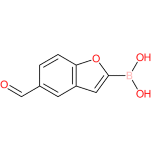 (5-formyl-1-benzofuran-2-yl)boronic acid