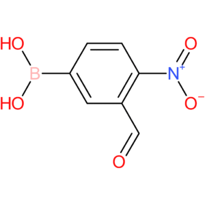 3-formyl-4-nitrophenylboronic acid