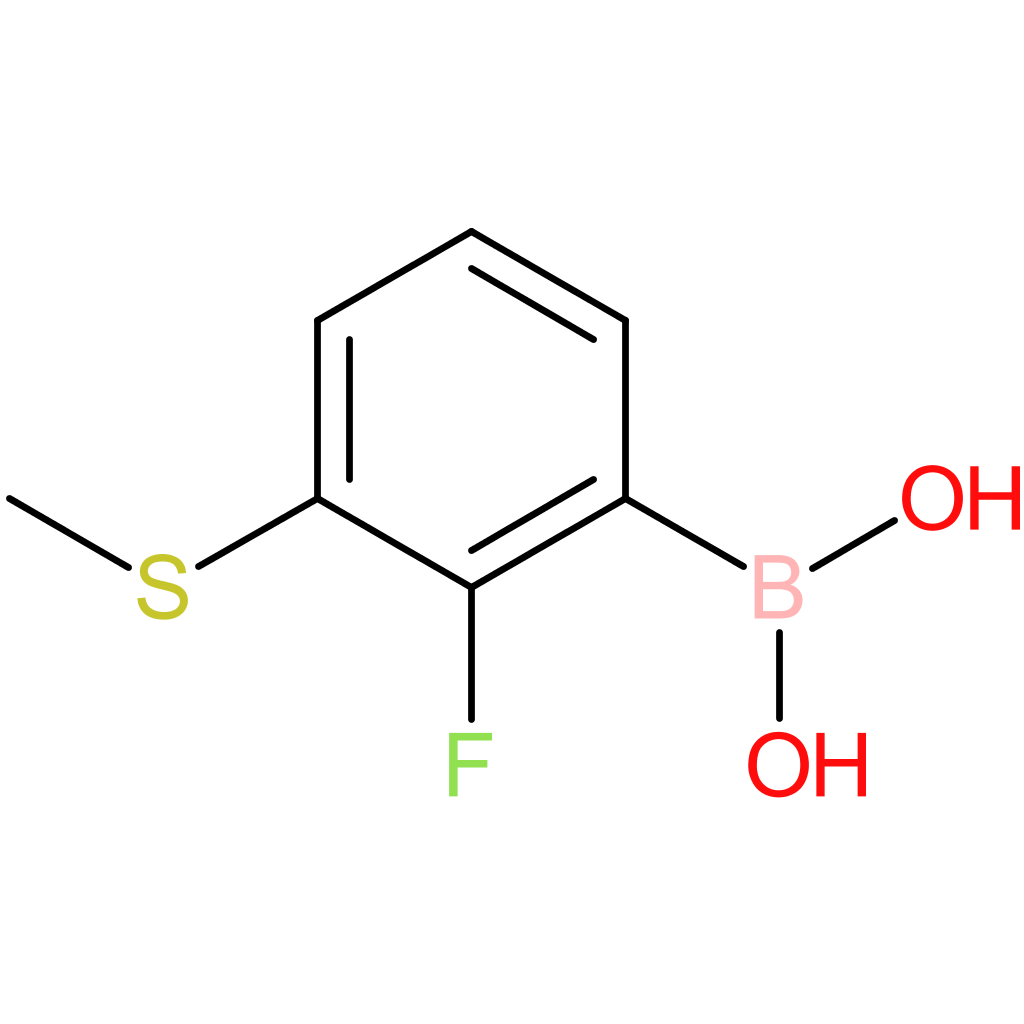 2-fluoro-3-(methylsulfanyl)phenylboronic acid