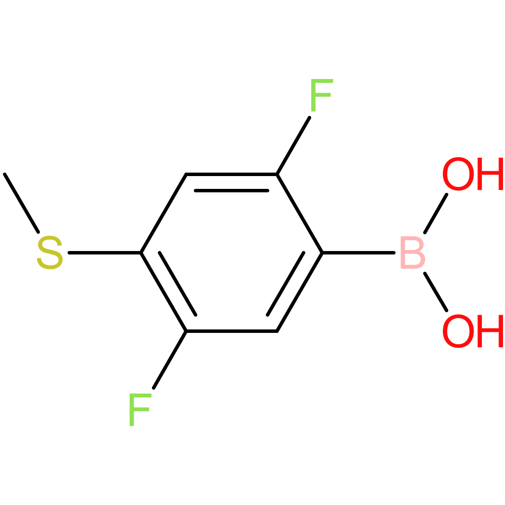 2,5-difluoro-4-(methylsulfanyl)phenylboronic acid