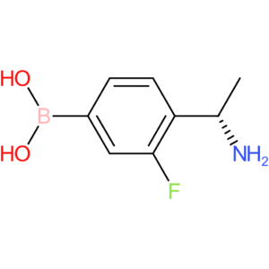 (4-[(1s)-1-aminoethyl]-3-fluorophenyl)boronic acid