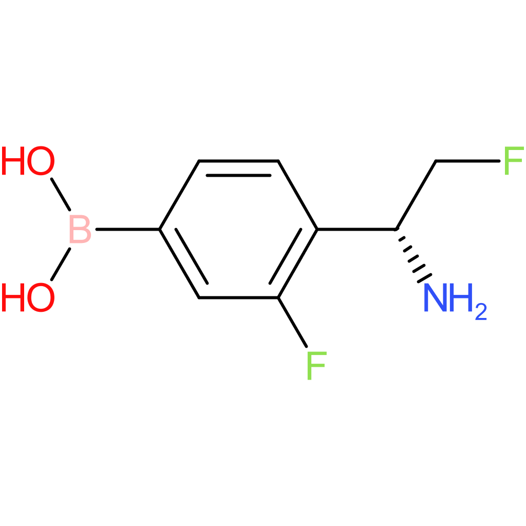 (4-[(1r)-1-amino-2-fluoroethyl]-3-fluorophenyl)boronic acid