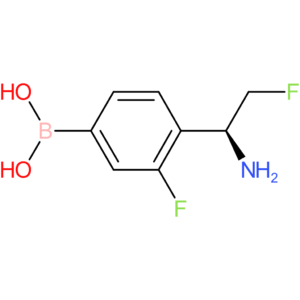 (4-[(1s)-1-amino-2-fluoroethyl]-3-fluorophenyl)boronic acid