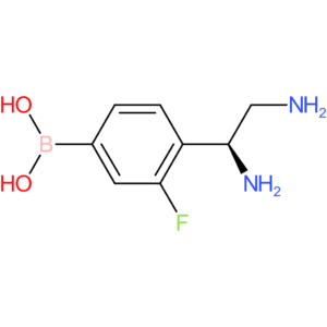 (4-[(1s)-1,2-diaminoethyl]-3-fluorophenyl)boronic acid