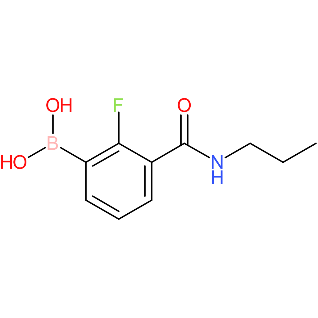 2-fluoro-3-(n-propylcarbamoyl)benzeneboronic acid