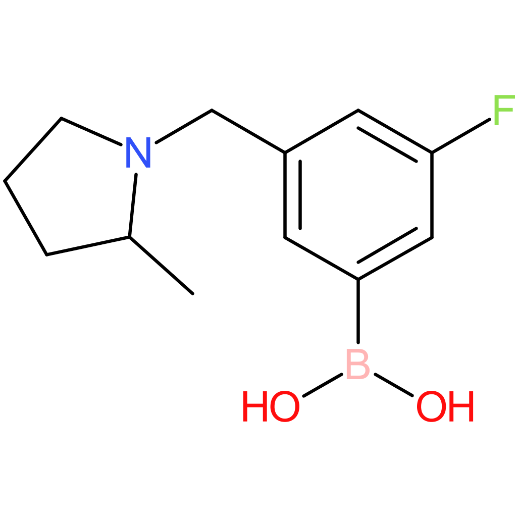 (3-fluoro-5-[(2-methylpyrrolidin-1-yl)methyl]phenyl)boronic acid