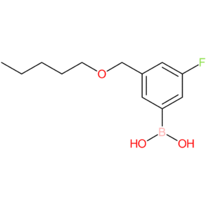 (3-fluoro-5-[(pentyloxy)methyl]phenyl)boronic acid