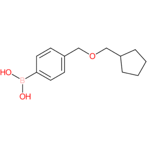 (4-[(cyclopentylmethoxy)methyl]phenyl)boronic acid
