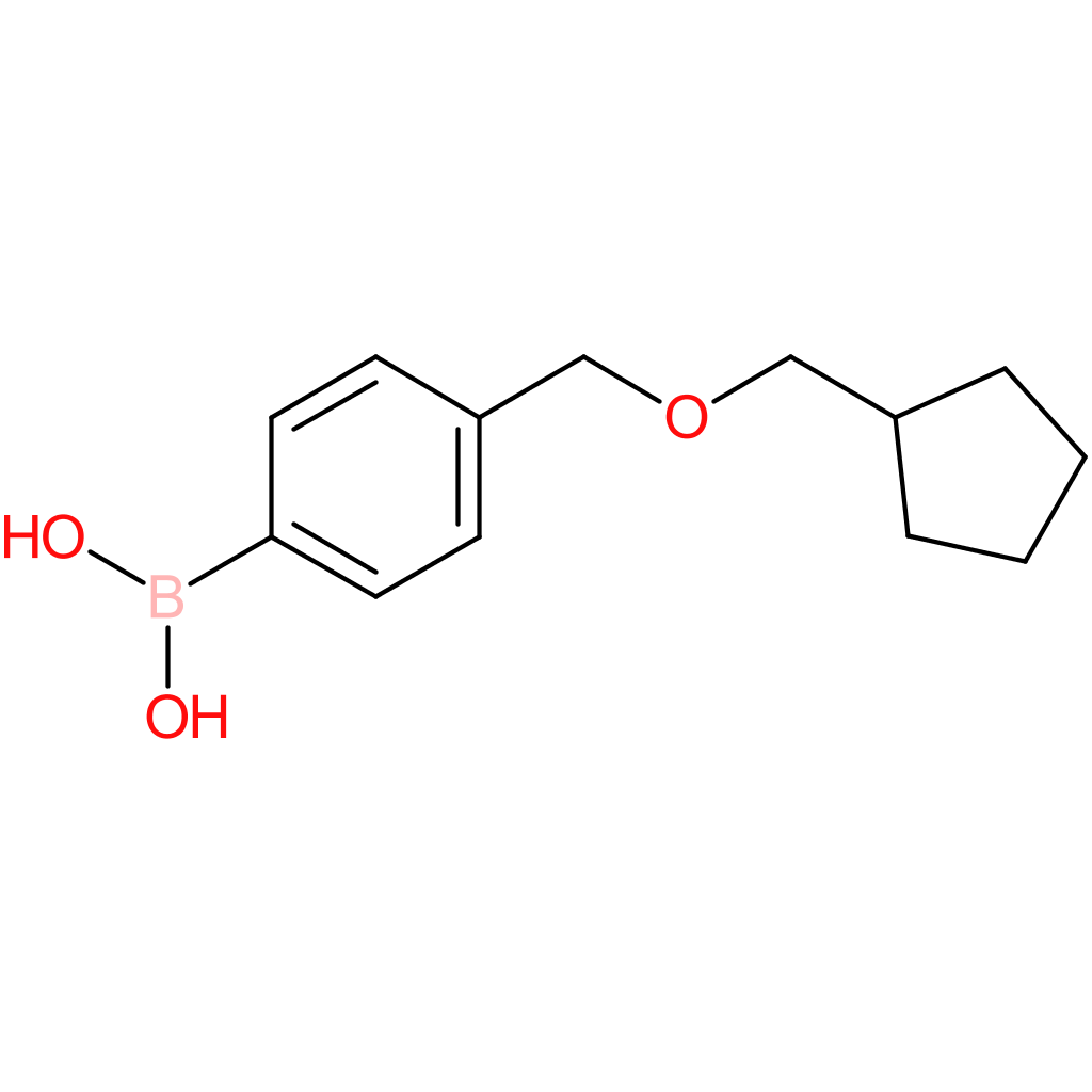 (4-[(cyclopentylmethoxy)methyl]phenyl)boronic acid