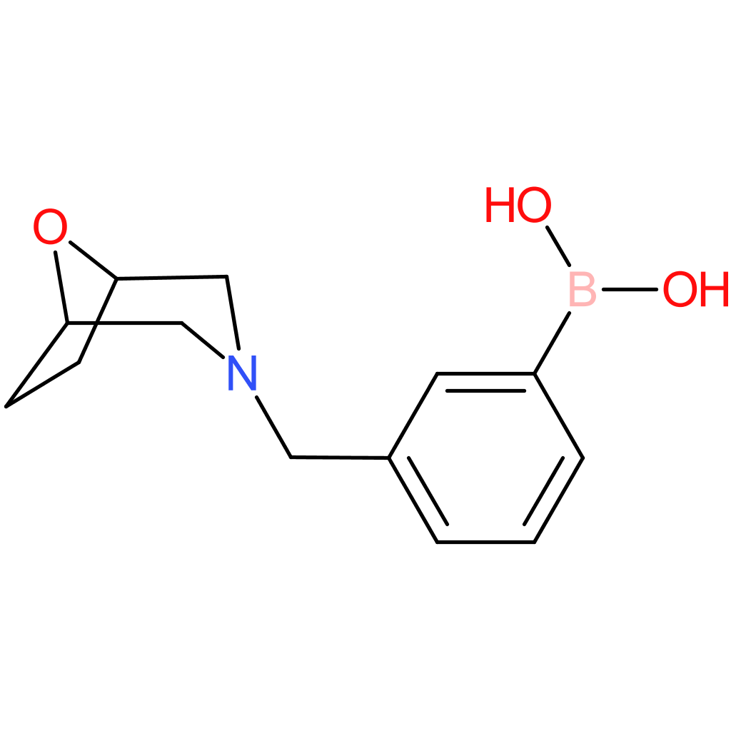 (3-(8-oxa-3-azabicyclo[3.2.1]octan-3-ylmethyl)phenyl)boronic acid