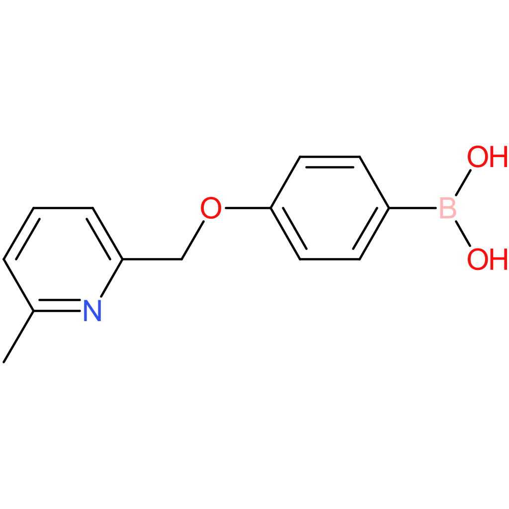 (4-[(6-methylpyridin-2-yl)methoxy]phenyl)boronic acid
