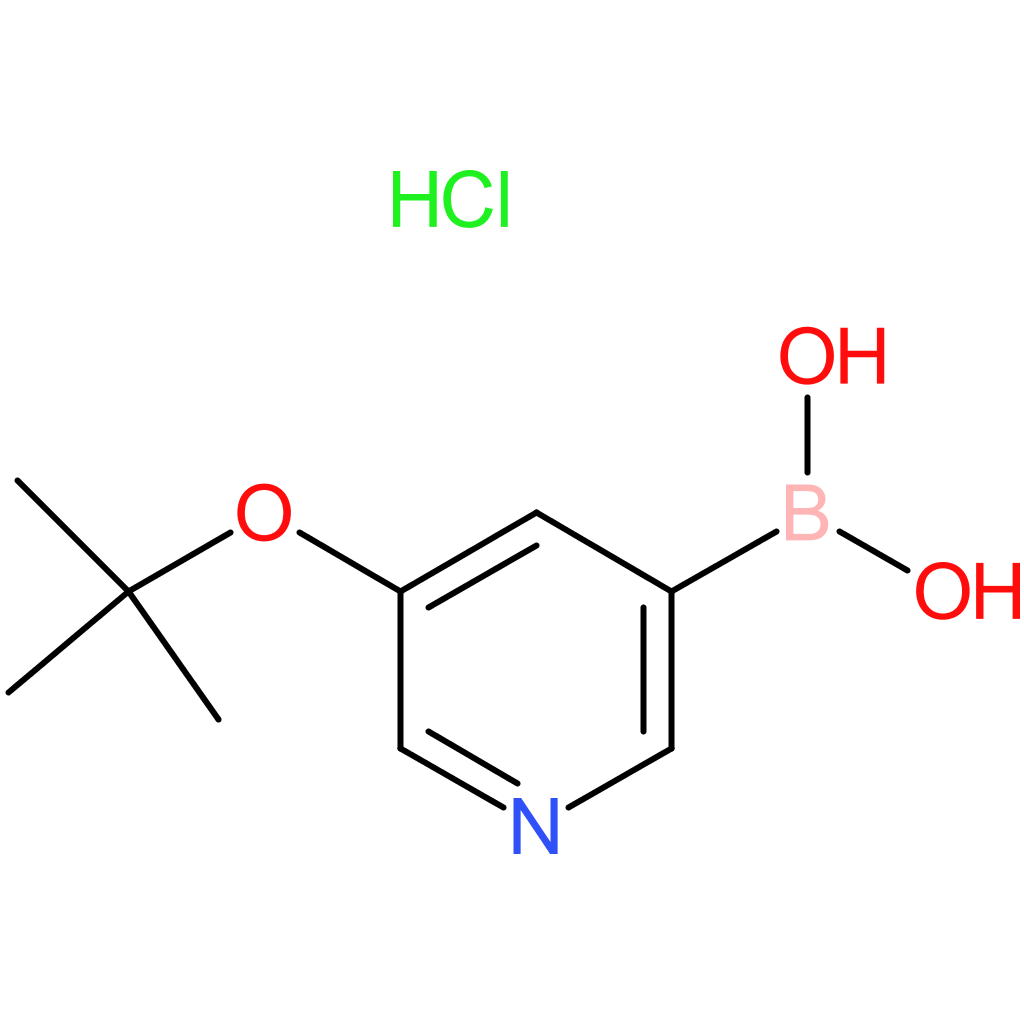 5-(tert-butoxy)pyridine-3-boronic acid-hcl