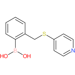 (2-[(pyridin-4-ylsulfanyl)methyl]phenyl)boronic acid