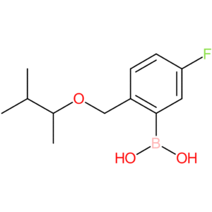 (5-fluoro-2-([(3-methylbutan-2-yl)oxy]methyl)phenyl)boronic acid