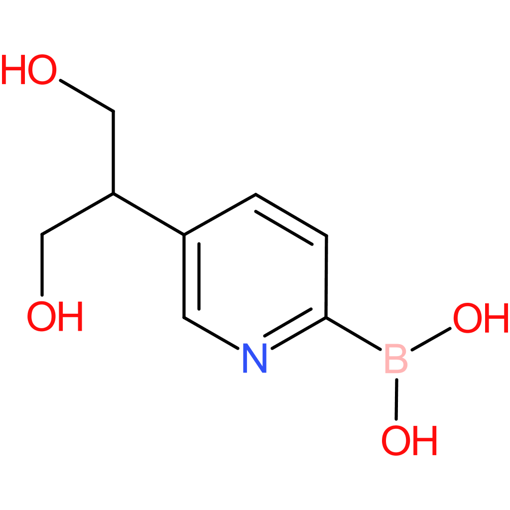 boronic acid, b-[5-(dihydroxymethyl)-2-pyridinyl]-
