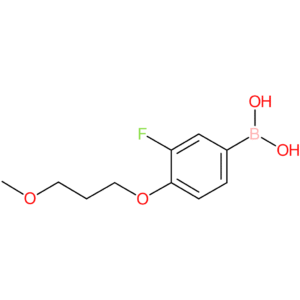 [3-fluoro-4-(3-methoxypropoxy)phenyl]boronic acid