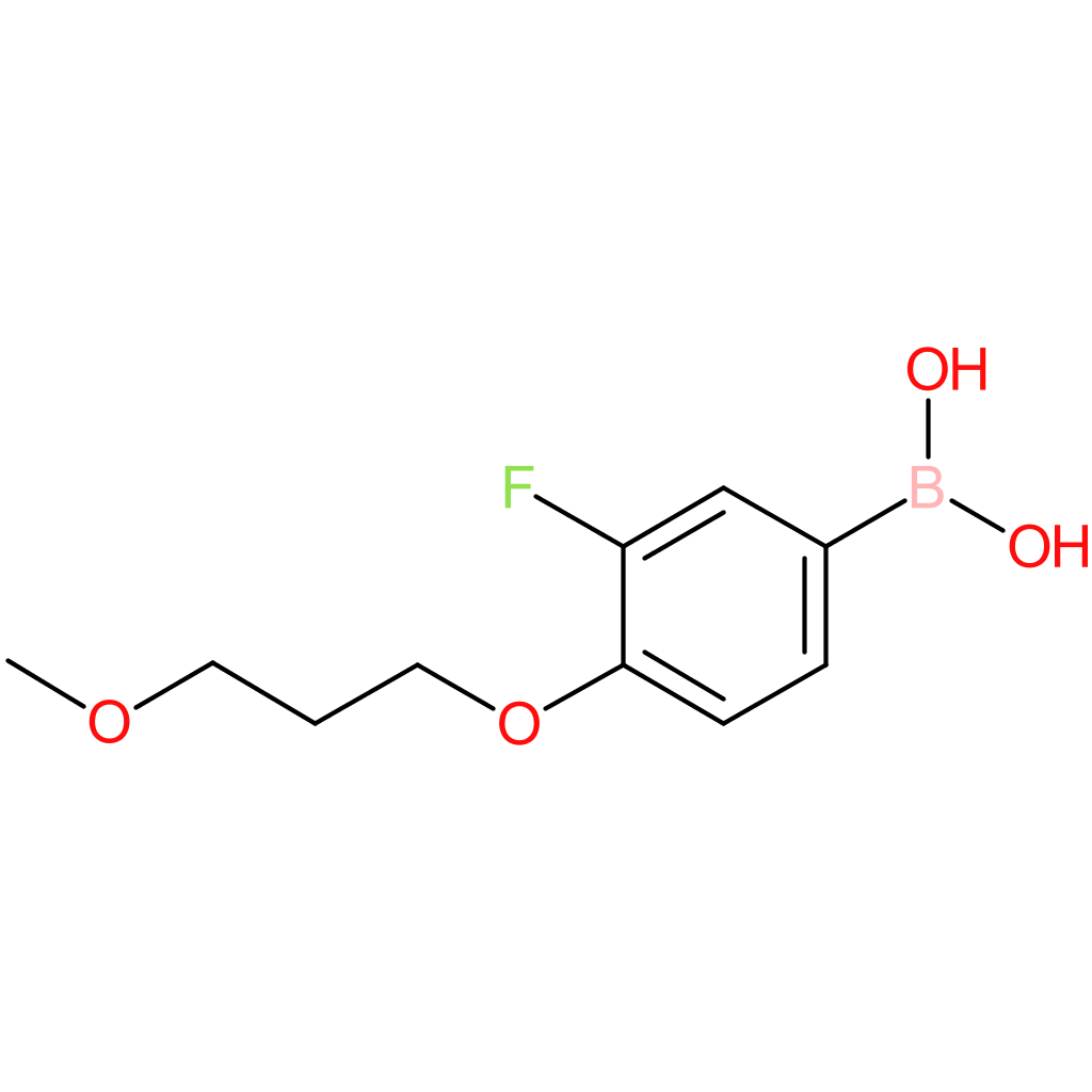 [3-fluoro-4-(3-methoxypropoxy)phenyl]boronic acid