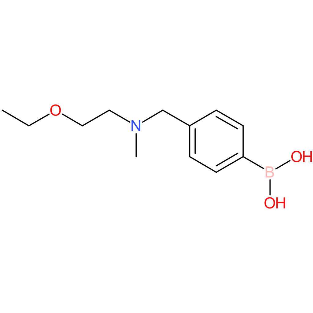 (4-([(2-ethoxyethyl)(methyl)amino]methyl)phenyl)boronic acid