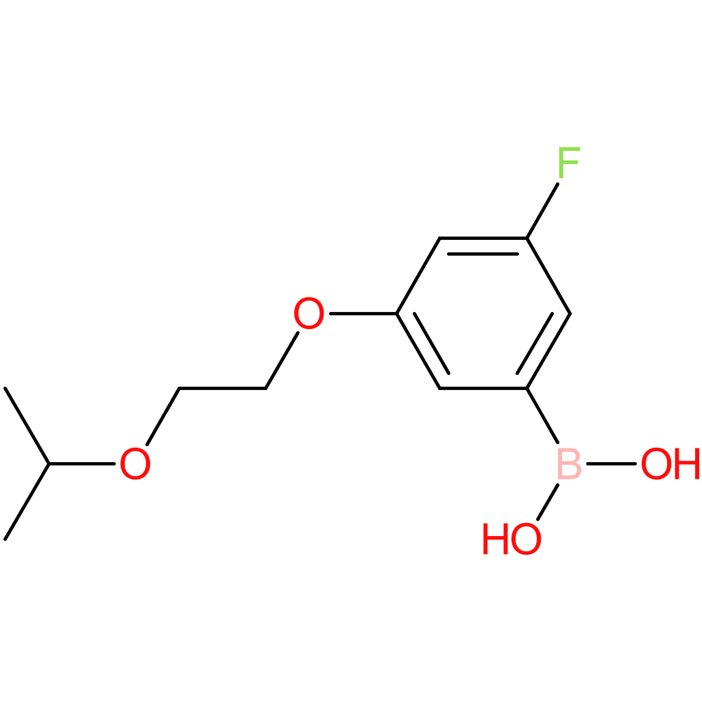 (3-fluoro-5-[2-(propan-2-yloxy)ethoxy]phenyl)boronic acid