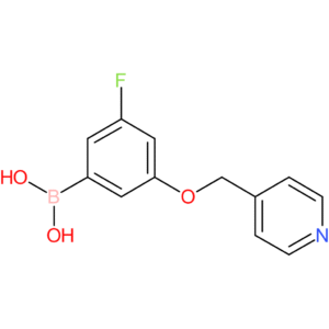 [3-fluoro-5-(pyridin-4-ylmethoxy)phenyl]boronic acid
