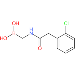 ((2-(2-chlorophenyl)acetamido)methyl)boronic acid