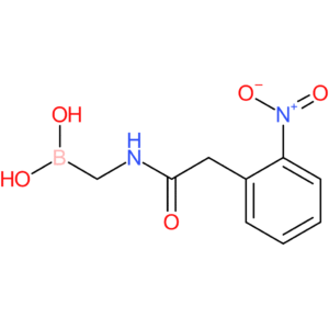 ((2-(2-nitrophenyl)acetamido)methyl)boronic acid