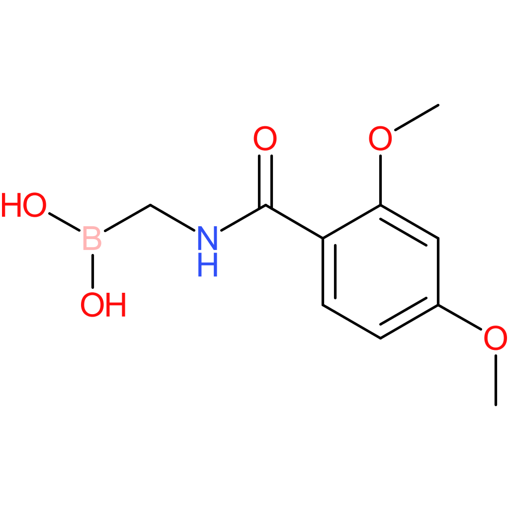 ((2,4-dimethoxybenzamido)methyl)boronic acid