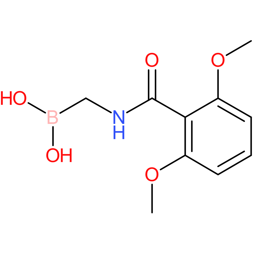 ((2,6-dimethoxybenzamido)methyl)boronic acid