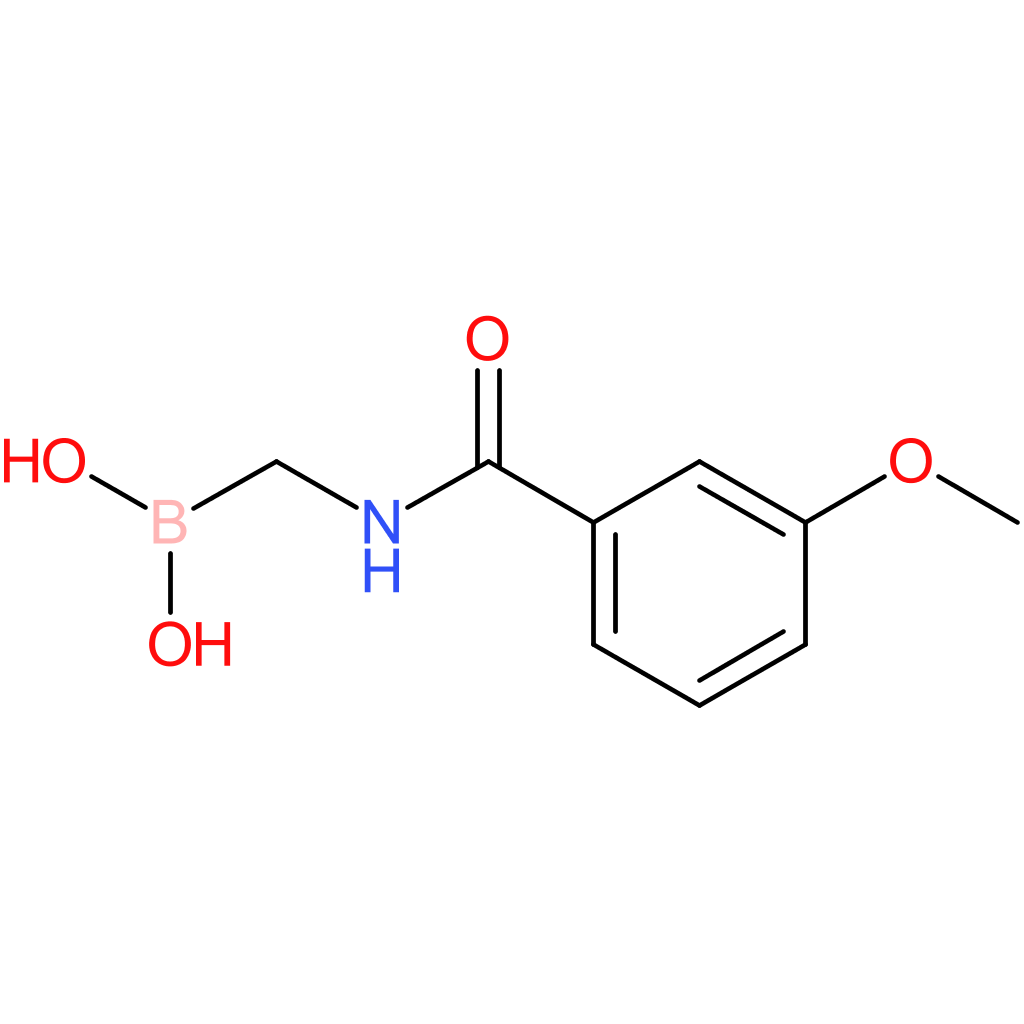 ((3-methoxybenzamido)methyl)boronic acid