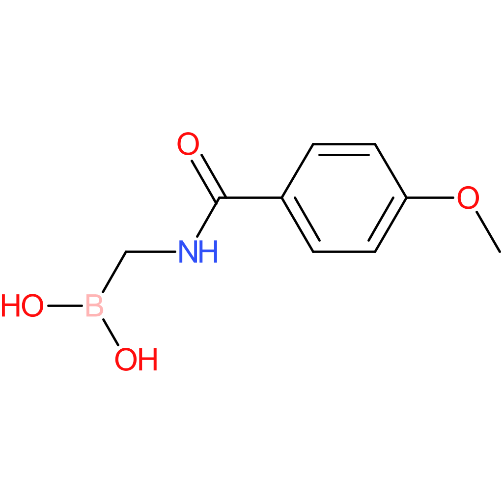 ((4-methoxybenzamido)methyl)boronic acid