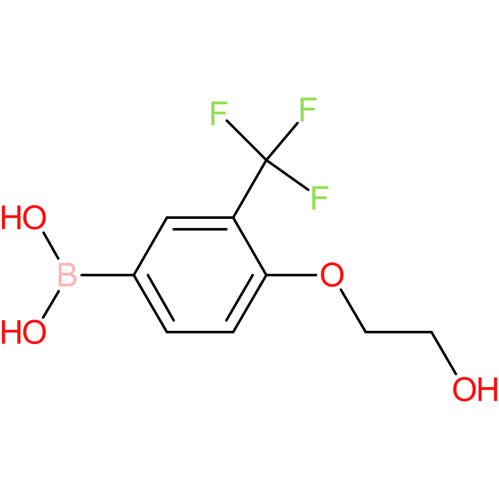 (4-(2-hydroxyethoxy)-3-(trifluoromethyl)phenyl)boronic acid