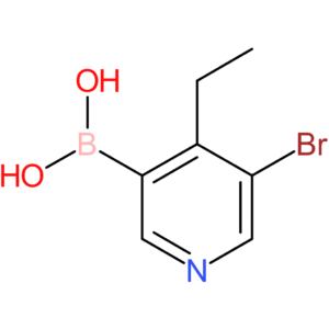 (5-bromo-4-ethylpyridin-3-yl)boronic acid