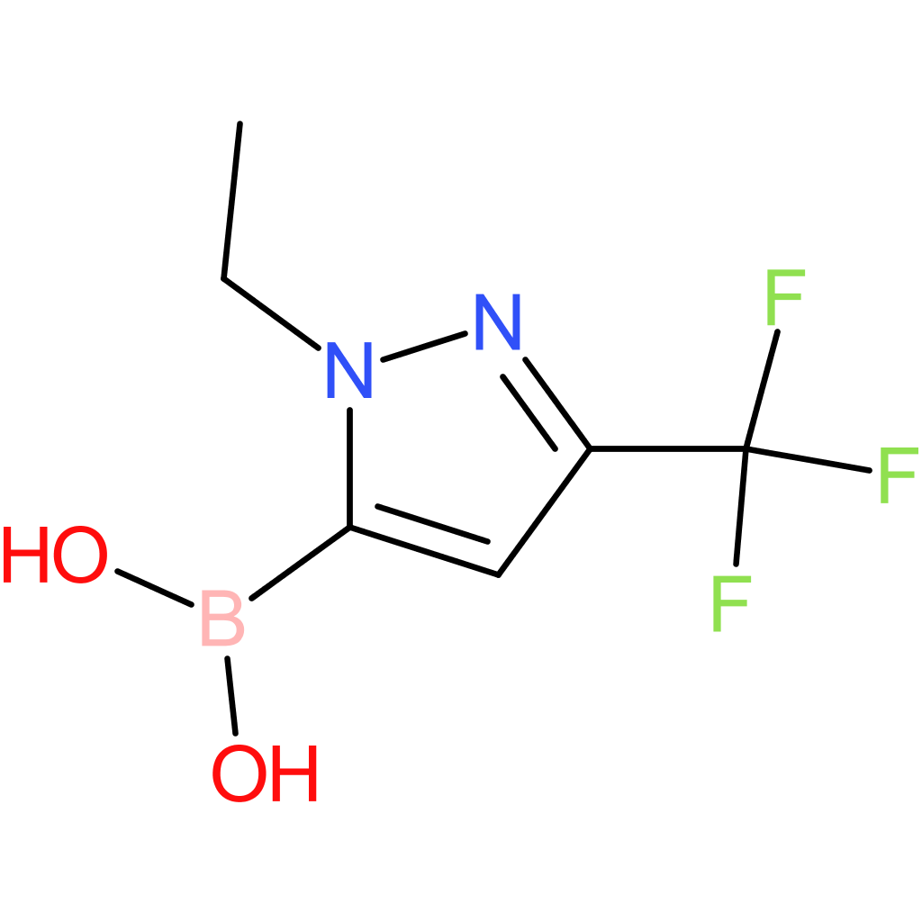 2-ethyl-5-(trifluoromethyl)pyrazolE-3-boronic acid