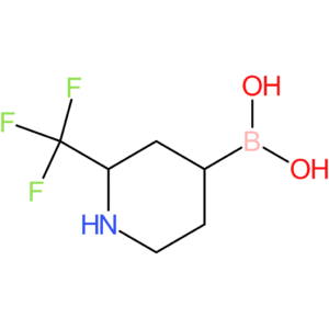 [2-(trifluoromethyl)piperidin-4-yl]boronic acid