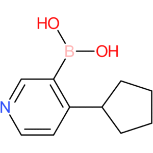 4-(cyclopentyl)pyridine-3-boronic acid