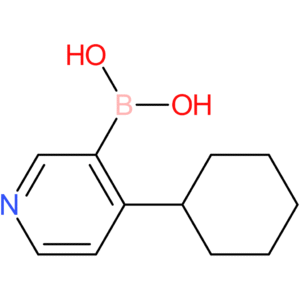 4-(cyclohexyl)pyridine-3-boronic acid