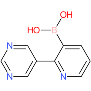 2-(5-pyrimidyl)pyridine-3-boronic acid