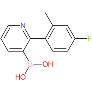 2-(2-methyl-4-fluorophenyl)pyridine-3-boronic acid