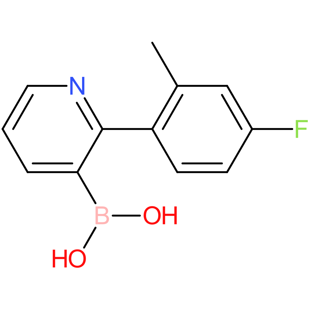 2-(2-methyl-4-fluorophenyl)pyridine-3-boronic acid